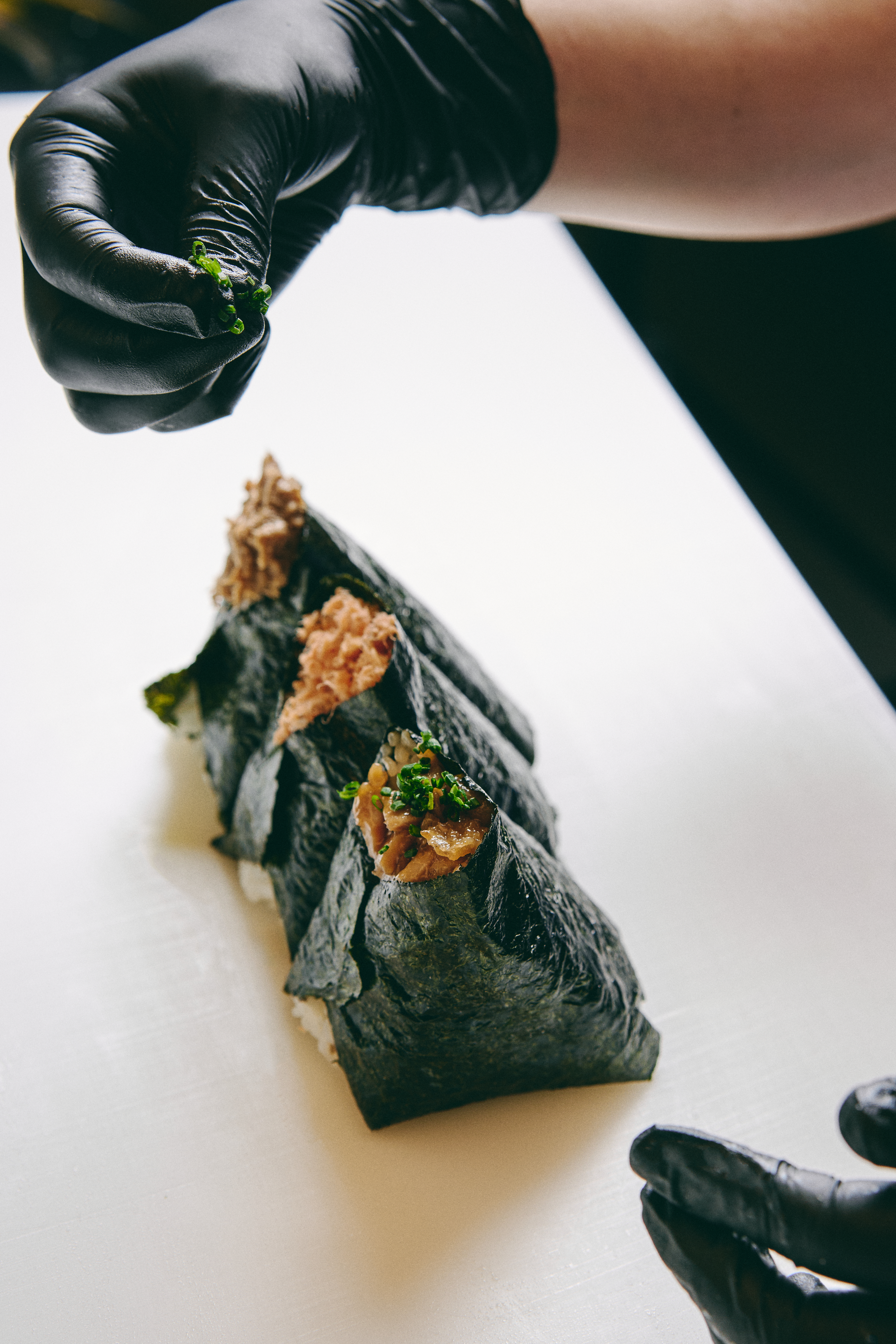 Onigiri Handwerk